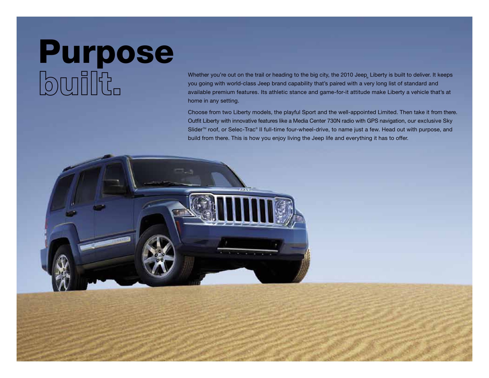 2010 Jeep Liberty Brochure Page 9